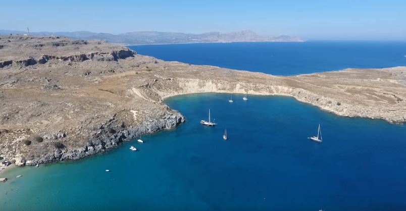 Holidays In Lindos A Town On The Greek Island Of Rhodes