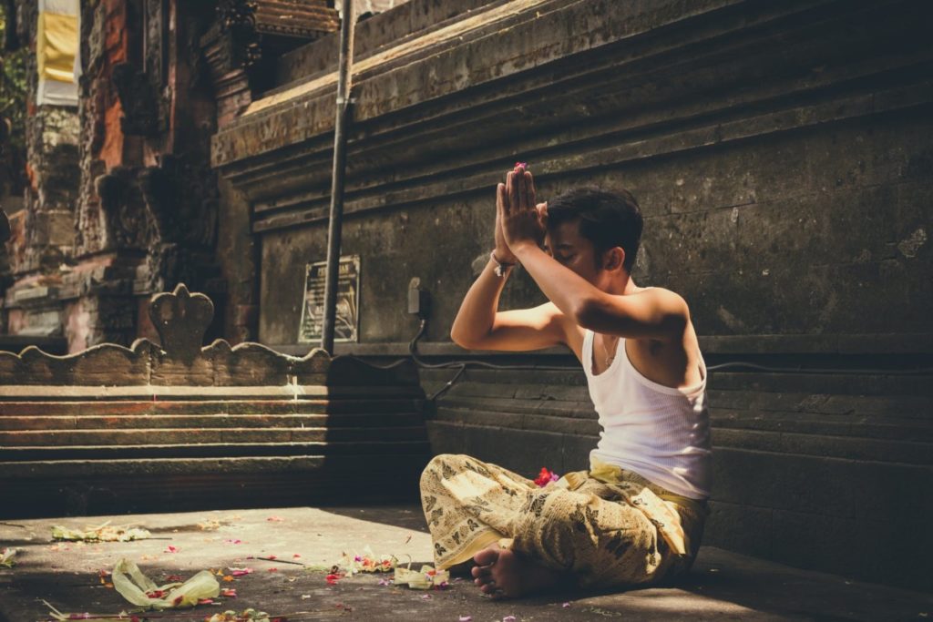 The Balinese Offerings To God